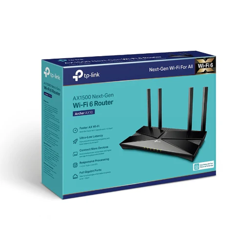 TP-Link Archer AX10 AX1500 Wireless OFDMA and MU-MIMO Wi-Fi 6 Router