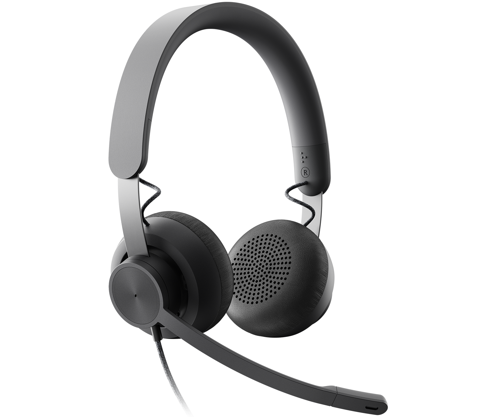 Logitech Zone Wired Headset with Noise-Cancelling Mic, UC version
