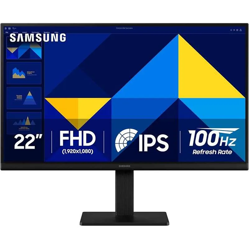 Samsung S30GD 22" FHD Monitor, Black (Model: LS22D300GAMXUE)