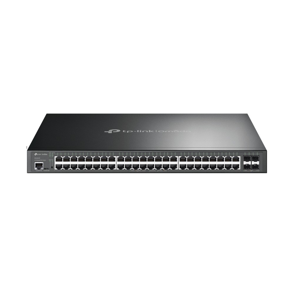 TP-Link Omada JetStream TL-SG3452XP 48-Port Gigabit L2+ Managed Switch with 48-Port PoE+