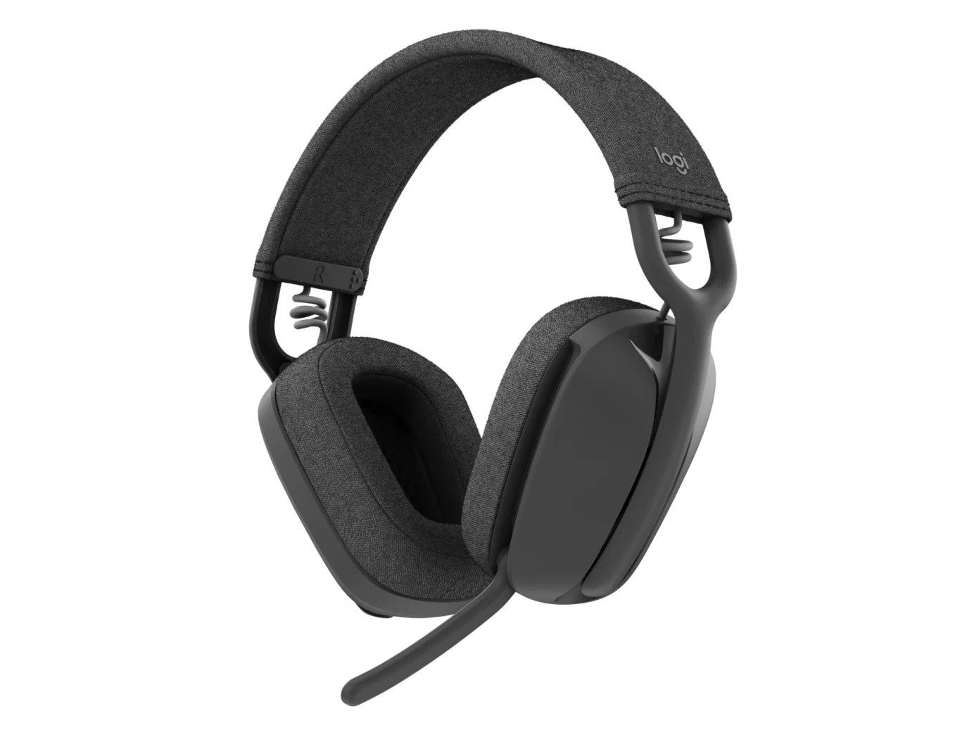 Logitech Zone Vibe 100 Bluetooth Over-the-ear Headphones, Graphite